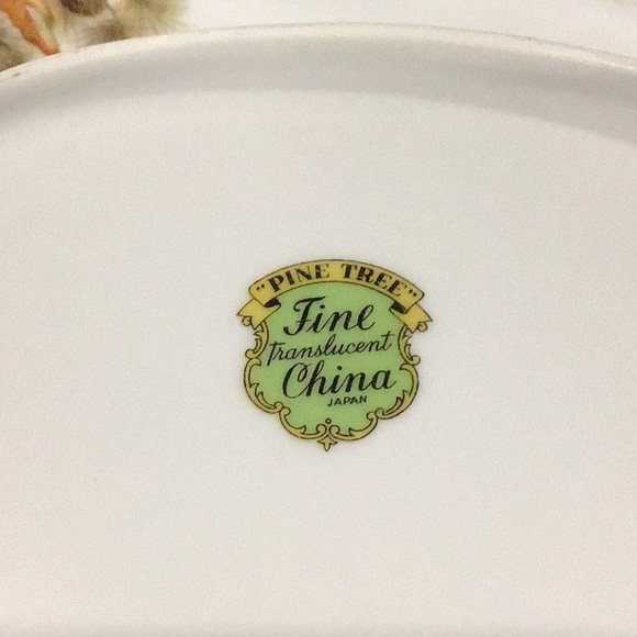 Pine Tree Fine Translucent China Japan - Picture 3 of 3